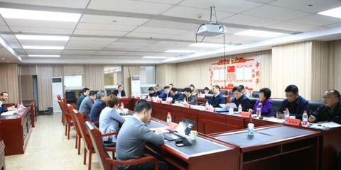 安徽省政府駐京辦一行到訪國(guó)家建筑材料展貿(mào)中心